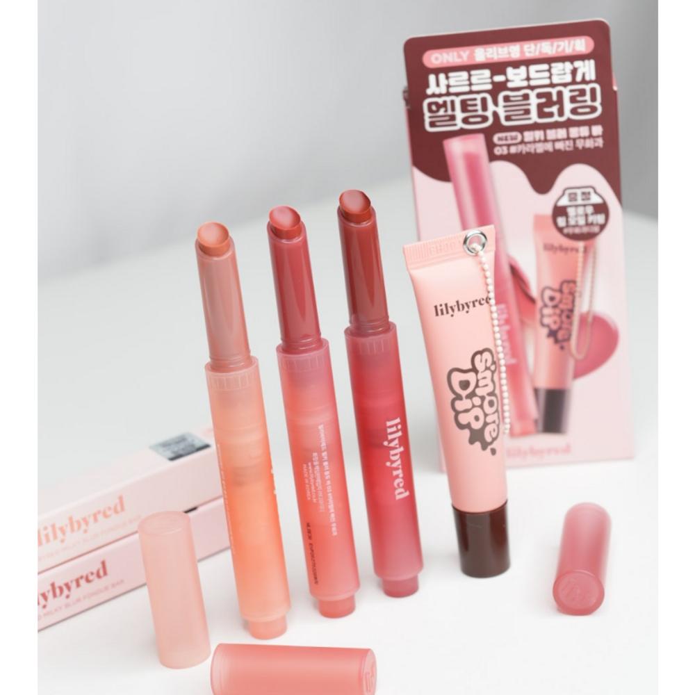 [Blur Balm] Lilybyred Milky Blur Fondue Bar / Клубника во взбитых сливках × 1